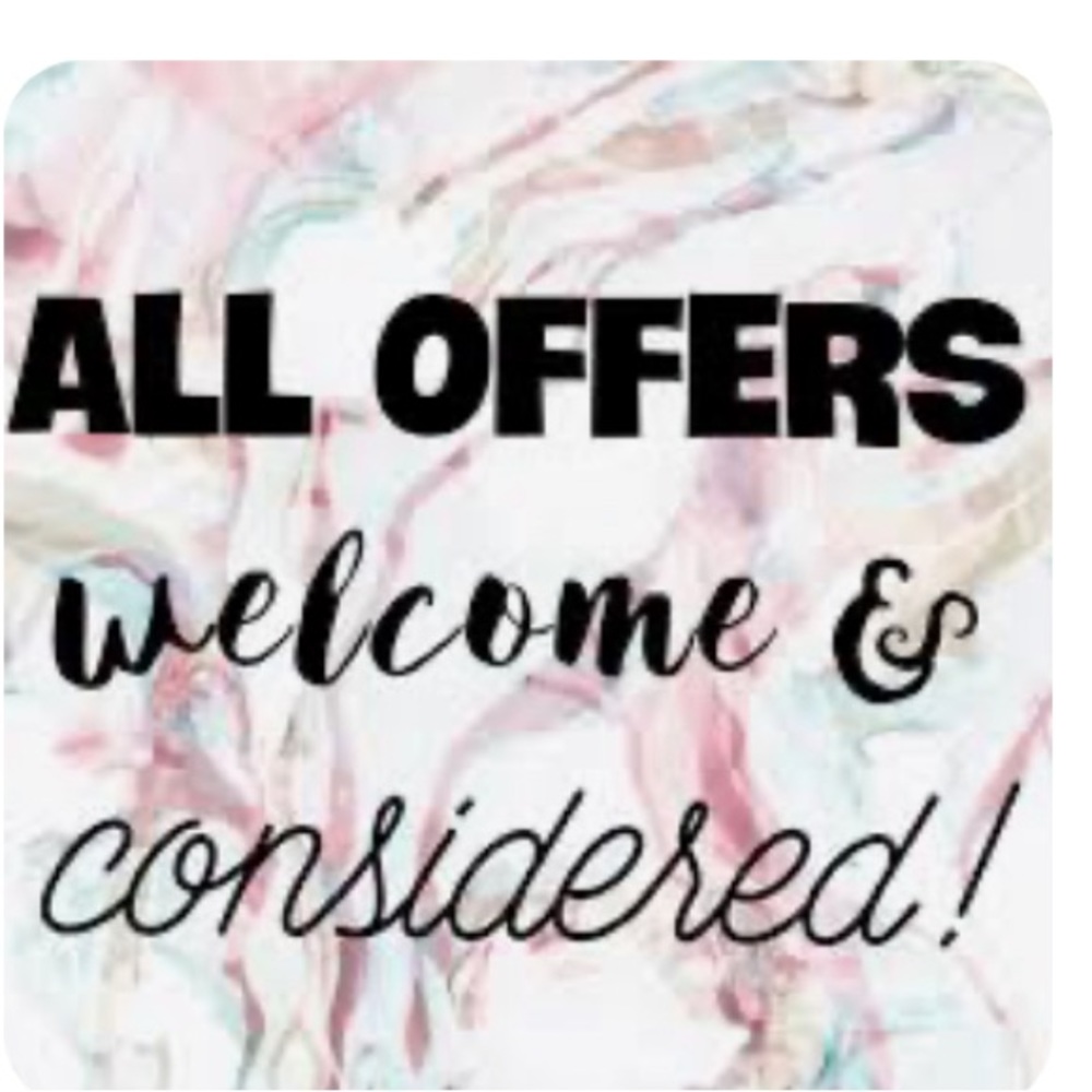 Offers welcomed!